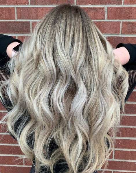 silver highlights hair